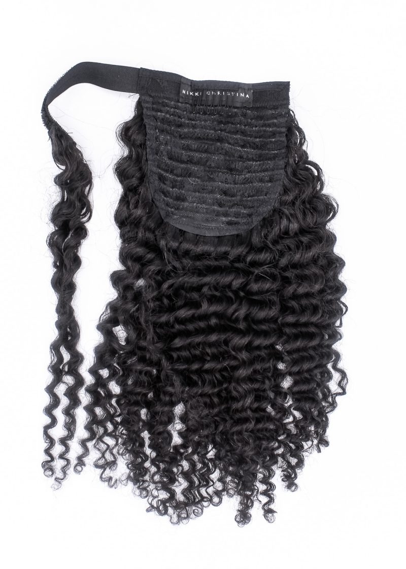 VELCRO PONYTAIL KINKY CURL